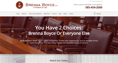 Desktop Screenshot of brennalaw.com